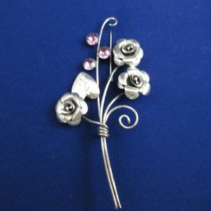 Vintage Sterling Brooch, by Lang